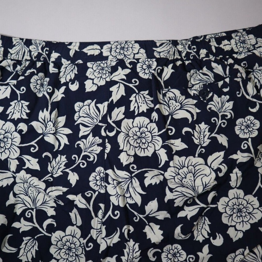 NWT New Big Mens 1XB Caribbean Roundtree & Yorke Swim Board Shorts Navy MSRP $55 - Picture 4 of 5